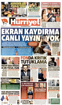 Hürriyet Gazetesi Manşetleri
