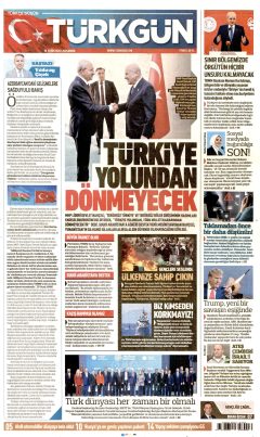 Türkgün Gazetesi Manşetleri