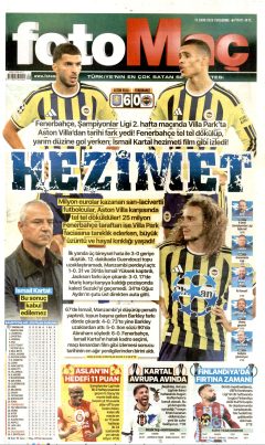 Fotomaç Gazetesi Manşetleri