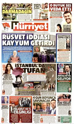 Hürriyet Gazetesi Manşetleri