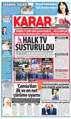 Karar Gazetesi Manşetleri