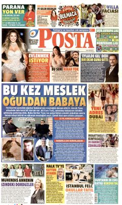 Posta Gazetesi Manşetleri