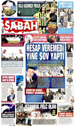 Sabah Gazetesi Manşetleri