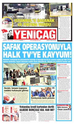 Yeniçağ Gazetesi Manşetleri