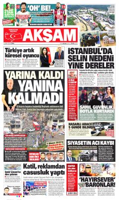 Akşam Gazetesi Manşetleri
