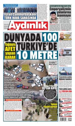 Aydınlık Gazetesi Gazetesi Manşetleri