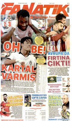 Fanatik Gazetesi Manşetleri