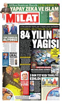 Milat Gazetesi Manşetleri