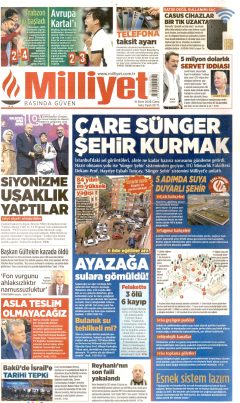 Milliyet Gazetesi Manşetleri