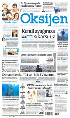 Oksijen Gazetesi Manşetleri