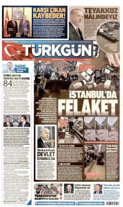 Türkgün Gazetesi Manşetleri
