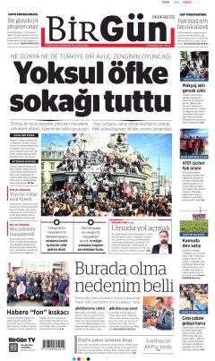 BirGün Gazetesi Manşetleri