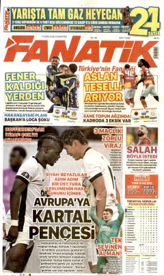Fanatik Gazetesi Manşetleri