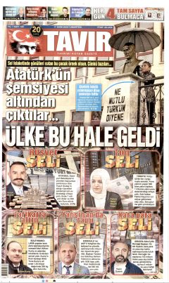 Tavır Gazetesi Gazetesi Manşetleri