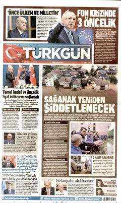 Türkgün Gazetesi Manşetleri