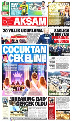 Akşam Gazetesi Manşetleri