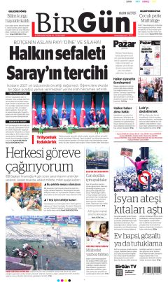 BirGün Gazetesi Manşetleri
