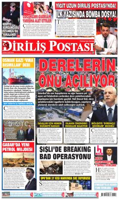 Diriliş Postası Gazetesi Manşetleri