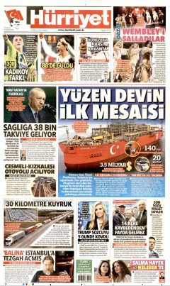 Hürriyet Gazetesi Manşetleri