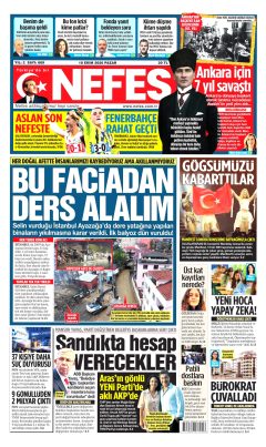 Nefes Gazetesi Manşetleri