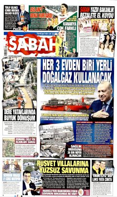 Sabah Gazetesi Manşetleri