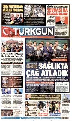 Türkgün Gazetesi Manşetleri