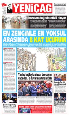 Yeniçağ Gazetesi Manşetleri