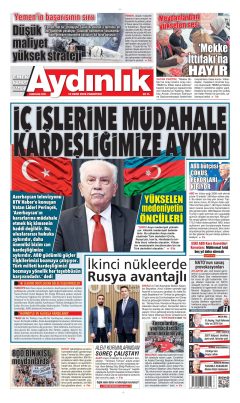 Aydınlık Gazetesi Gazetesi Manşetleri