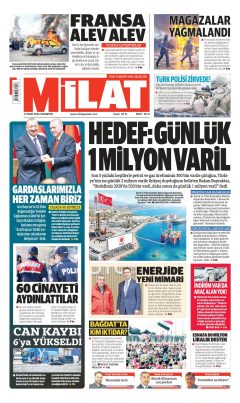 Milat Gazetesi Manşetleri