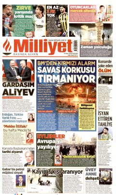Milliyet Gazetesi Manşetleri