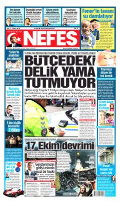 Nefes Gazetesi Manşetleri