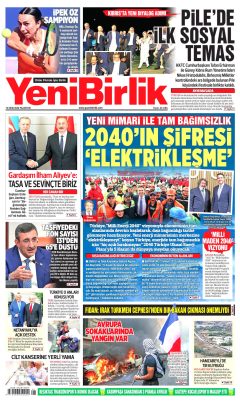 YeniBirlik Gazetesi Manşetleri