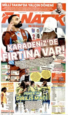 Fanatik Gazetesi Manşetleri