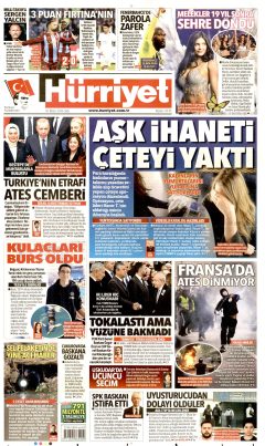 Hürriyet Gazetesi Manşetleri