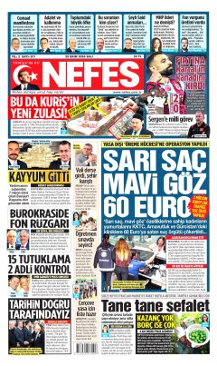 Nefes Gazetesi Manşetleri