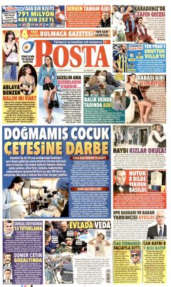 Posta Gazetesi Manşetleri