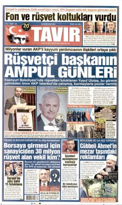 Tavır Gazetesi Gazetesi Manşetleri