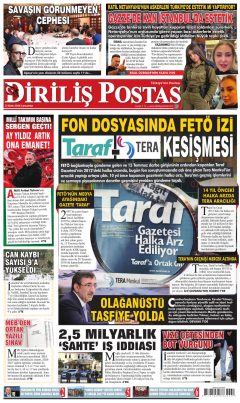 Diriliş Postası Gazetesi Manşetleri
