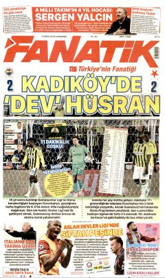 Fanatik Gazetesi Manşetleri