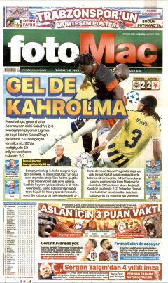Fotomaç Gazetesi Manşetleri