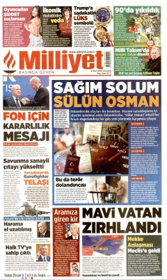 Milliyet Gazetesi Manşetleri