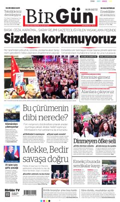 BirGün Gazetesi Manşetleri