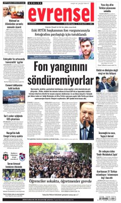 Evrensel Gazetesi Manşetleri