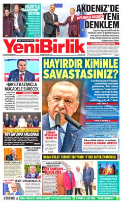 YeniBirlik Gazetesi Manşetleri