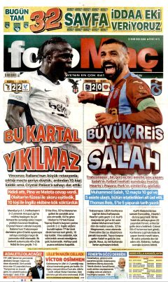 Fotomaç Gazetesi Manşetleri