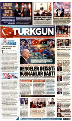Türkgün Gazetesi Manşetleri