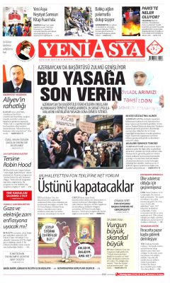 Yeni Asya Gazetesi Manşetleri