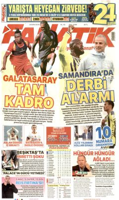 Fanatik Gazetesi Manşetleri