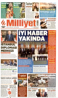Milliyet Gazetesi Manşetleri