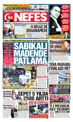 Nefes Gazetesi Manşetleri